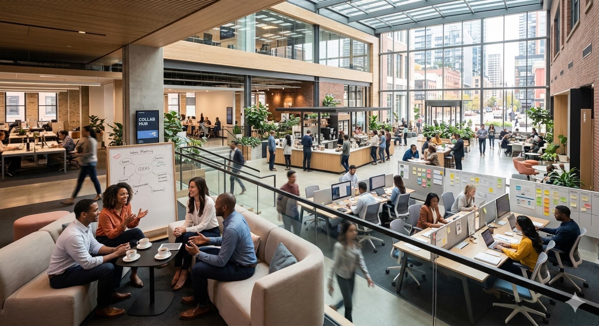 Office property interior.